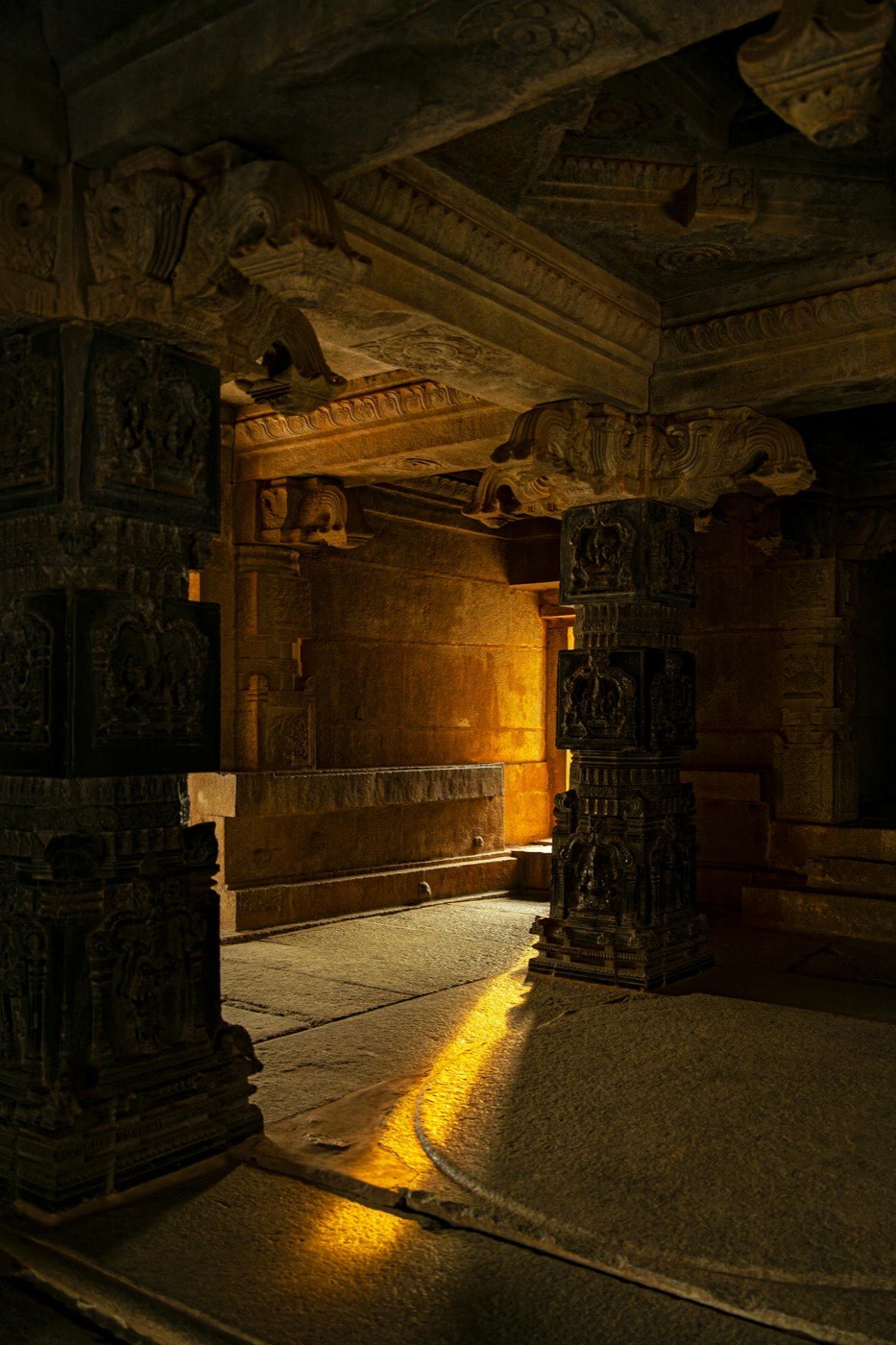 Sacred temple architecture reflecting traditional roots
